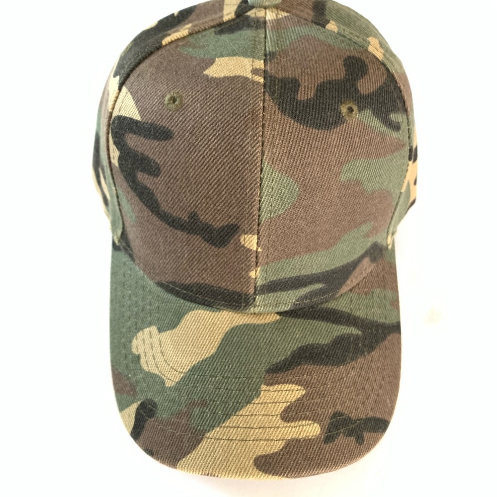 Camouflage Baseball Cap Velcro Closure